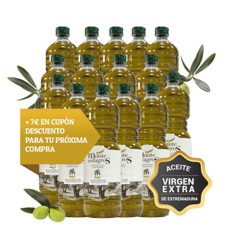 copy of Bouteille 1 litre huile d'olive Montemilagros