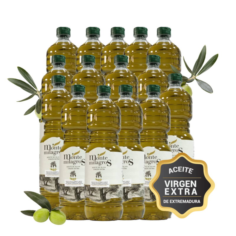 copy of Bouteille 1 litre huile d'olive Montemilagros